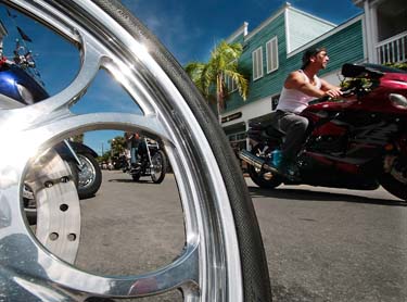 Poker Run 2009 photo - Duval Street, Key West